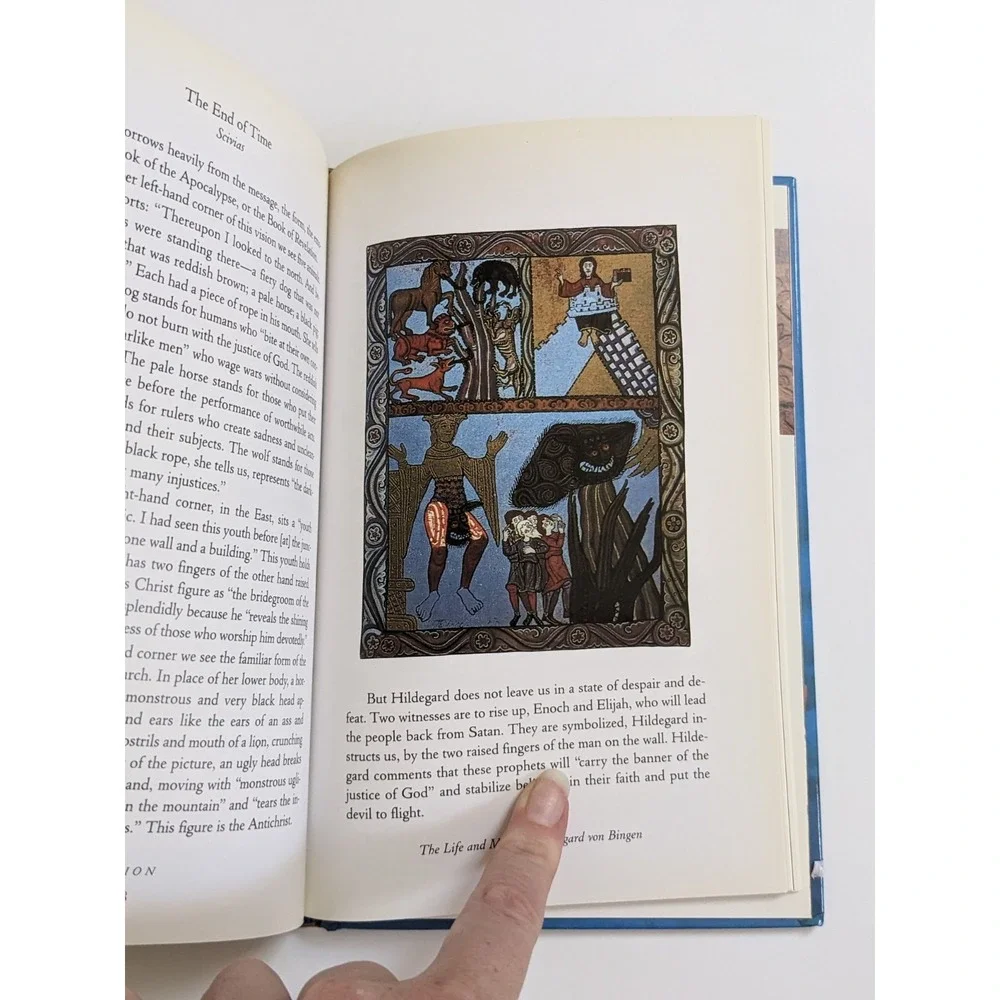 Vision:‎ The Life and Music of Hildegard von Bingen Vintage 1995 Hardcover Book